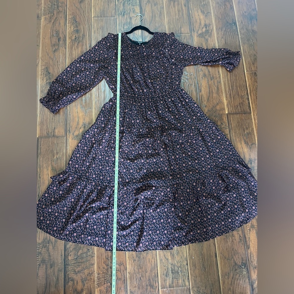 Madewell Georgette Tiered Ruffle Maxi Dress 2X - Picture 11 of 13